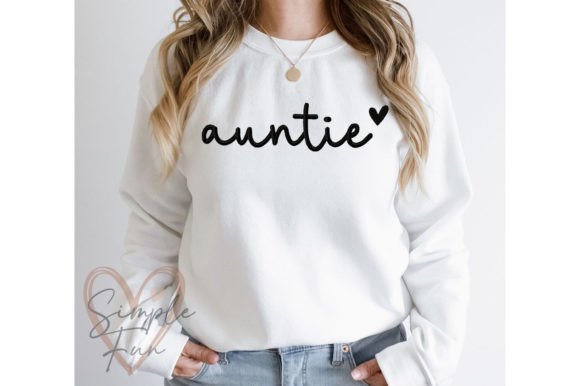 Auntie Embroidery Design