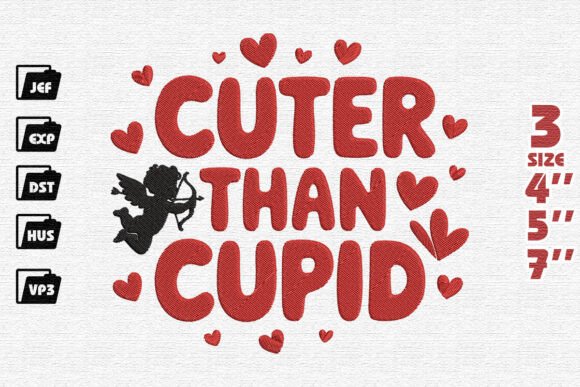 Cuter Than a Valentine Embroidery