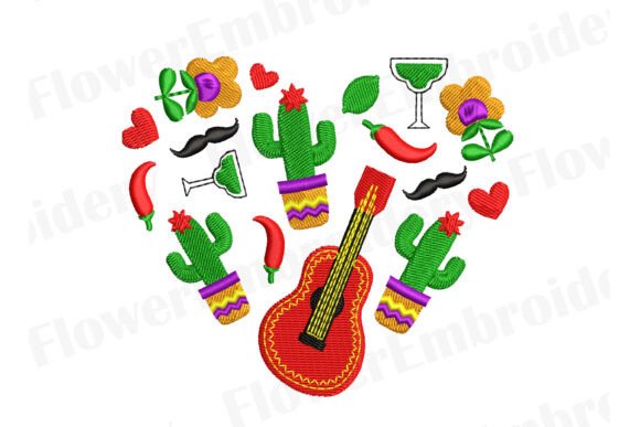 Otomi Machine Embroidery Design