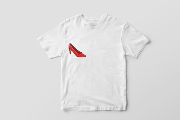 The Shoe Embroidery Design